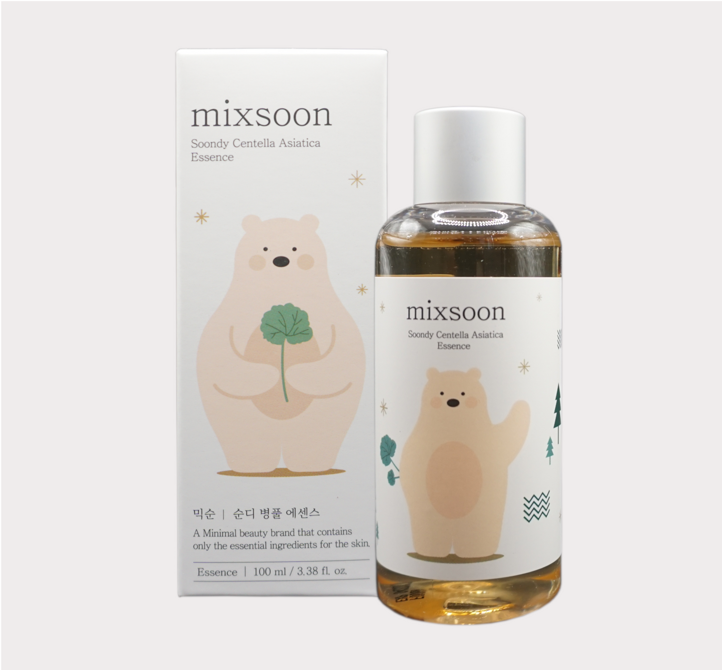 MIXSOON Soondy Centella Asiatica Essence - Calms and Repairs your Skin