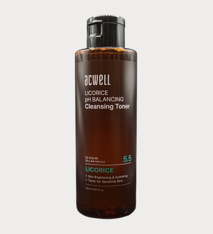 ACWELL Licorice pH Balancing Cleansing Toner - Peau Nettoyée et pH équilibré