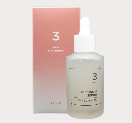 Numbuzin No.3 Skin Softening Serum - Sérum Réparateur Éclat à la Galactomyces et Niacinamide