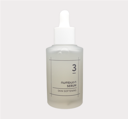 Numbuzin No.3 Skin Softening Serum - Sérum Réparateur à la Galactomyces Bifida et Niacinamide